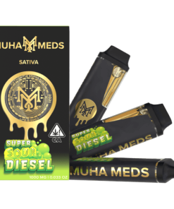 MUHA MEDS SUPER SOUR DIESEL 2G DISPOSABLE | SATIVA